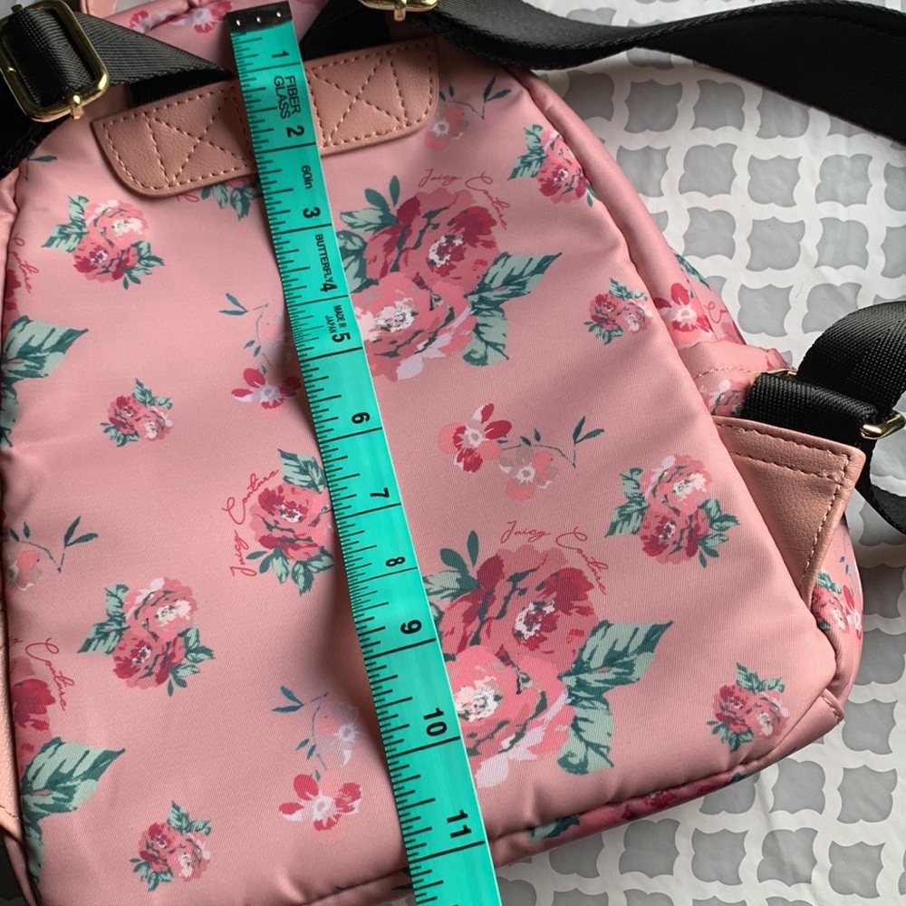JUICY COUTURE Pink Floral‎ Backpack - Picture 10 of 13